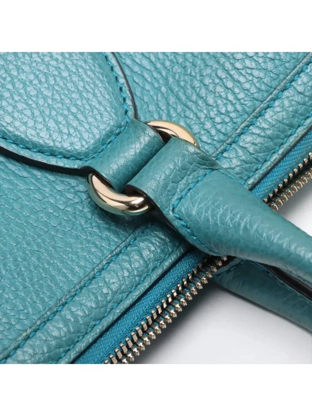 Gucci Interlocking Charm Leather 2-Way Handbag Crossbody Shoulder
